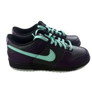 Nike Grd School Dunk Low Dark Smoke Grey/Artisan Teal Sneakers Youth 6.5 NEW